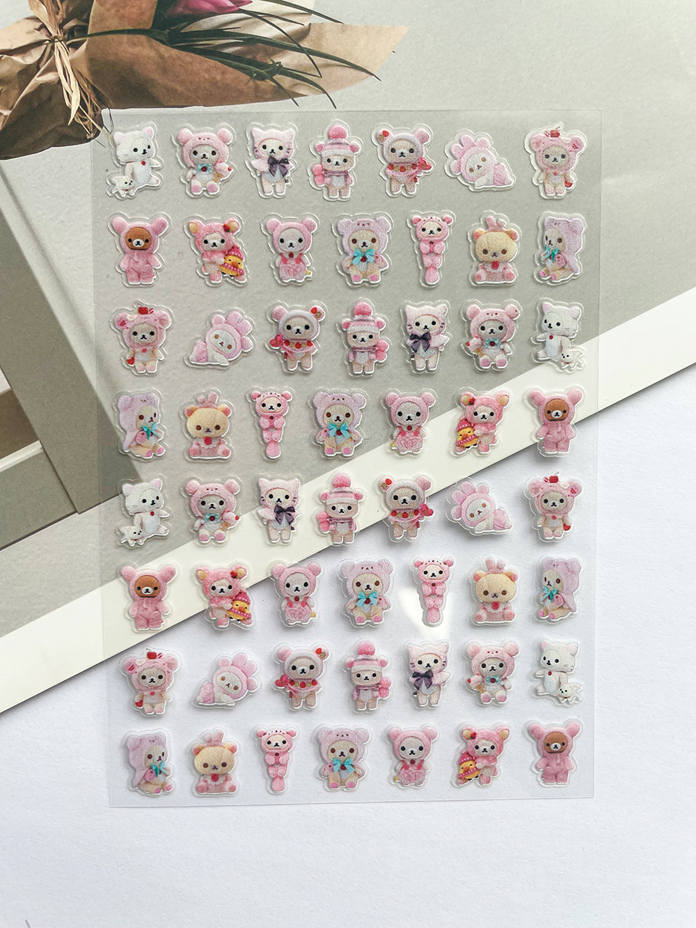 Accessories Laptop - Mini Kawaii Rilakkuma Pvc Poster Goods