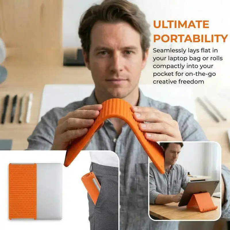 Silicone Foldable Phone Stand  - Accessories Laptop avis et prix