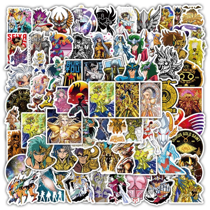 101Pcs Saint Seiya Anime Stick - Laptop Accessories For Office avis et prix