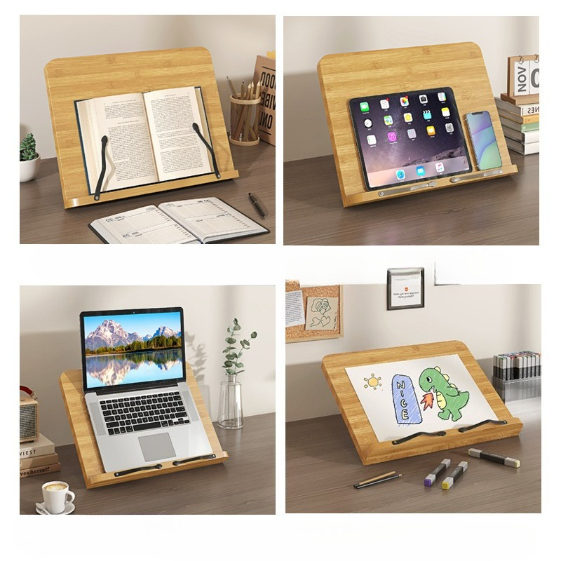 Wooden Reading Book Stand, Mul - Laptop Accessories For Office avis et prix