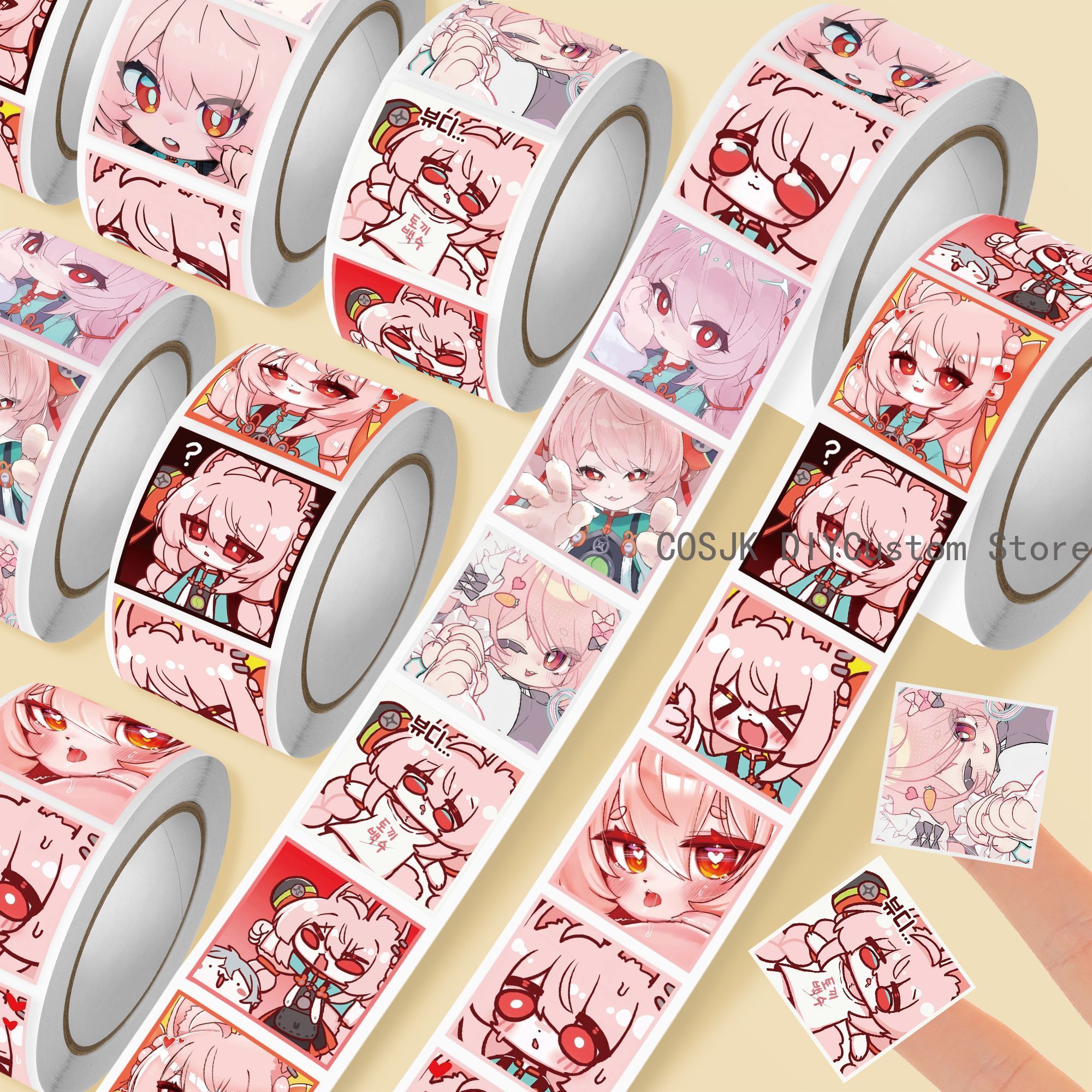 500Pc/Roll Anime Zenless Zone  - Accessories Laptop avis et prix