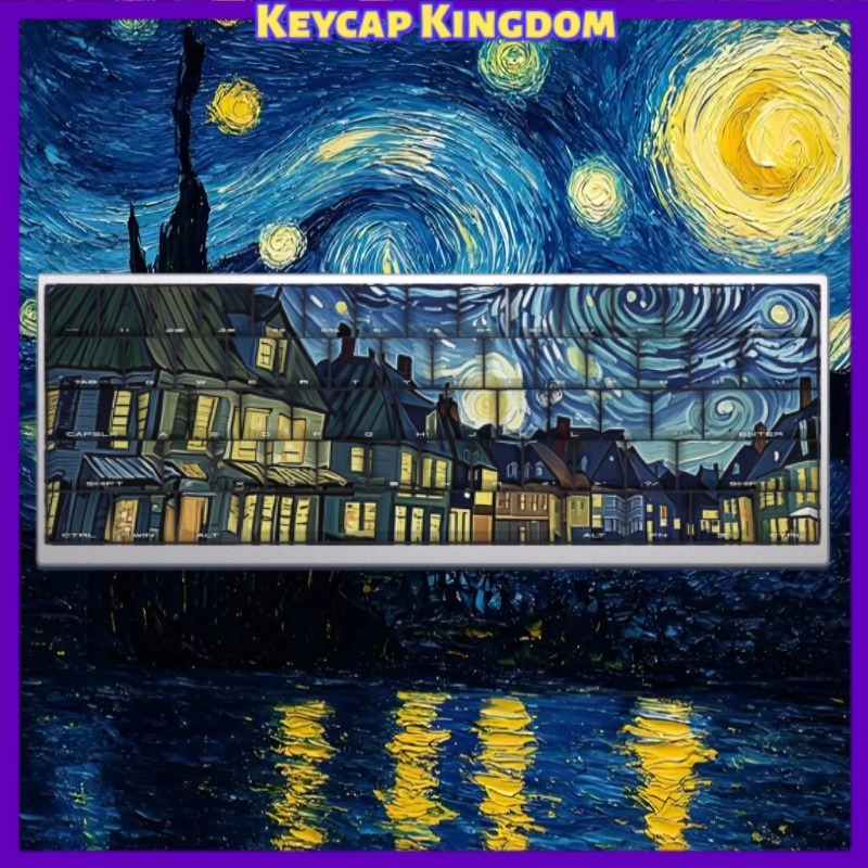 Van Gogh Starry Sky Theme Keyc - Laptop Accessories Cool avis et prix