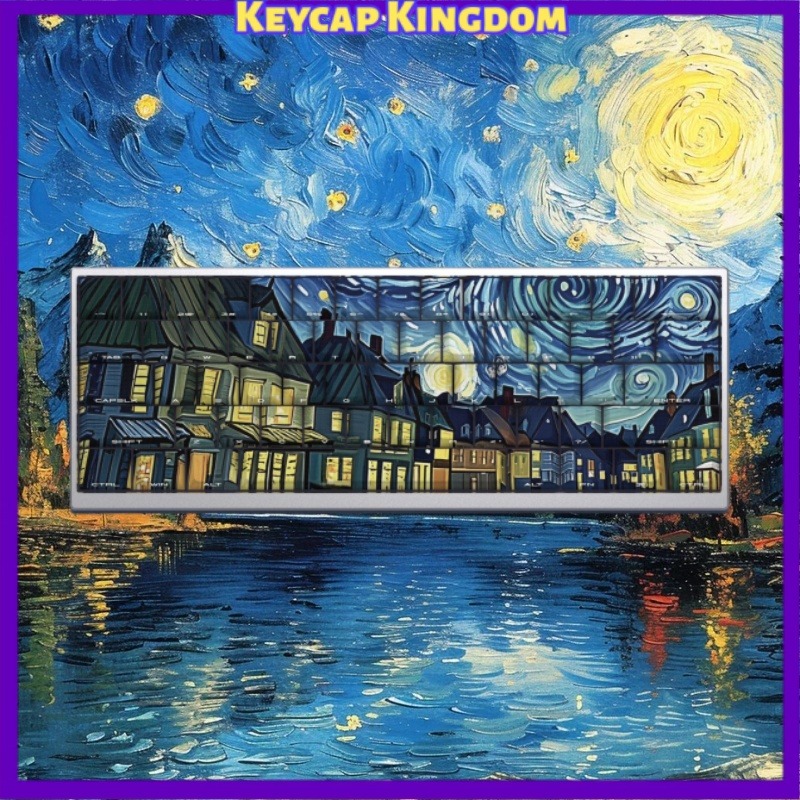 Van Gogh Starry Sky Theme Keyc - Laptop Accessories Cool avis et prix