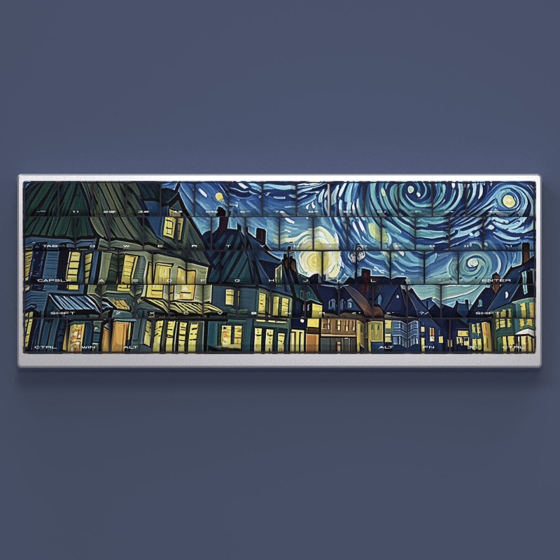 Van Gogh Starry Sky Theme Keyc - Laptop Accessories Cool avis et prix