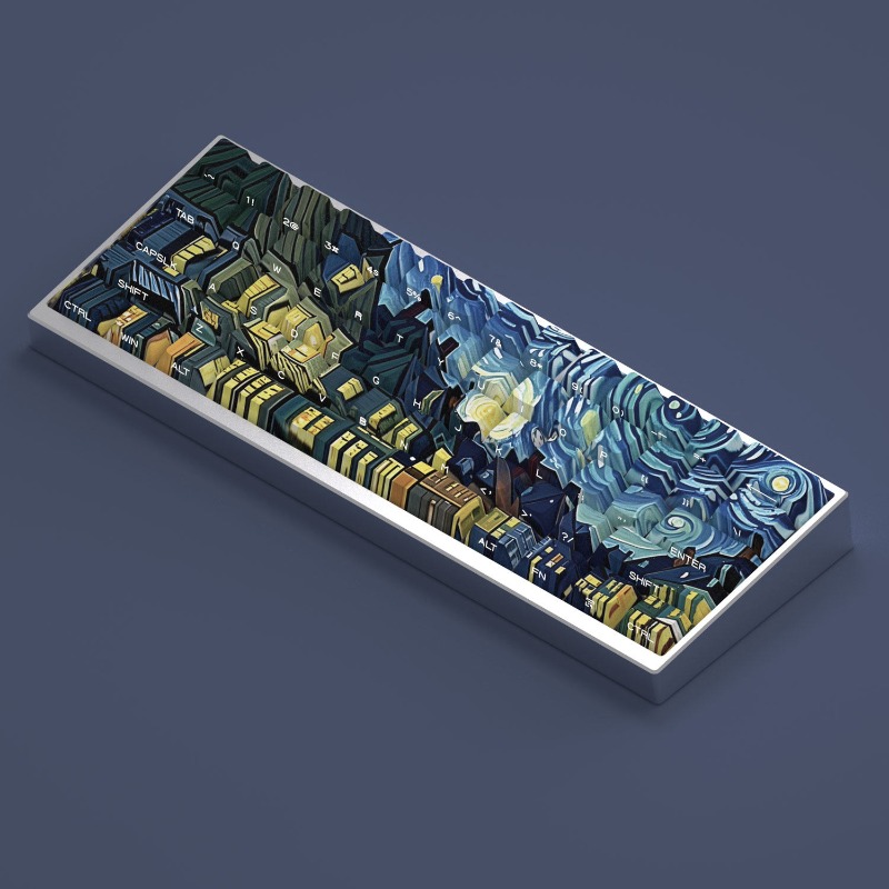 Van Gogh Starry Sky Theme Keyc - Laptop Accessories Cool avis et prix