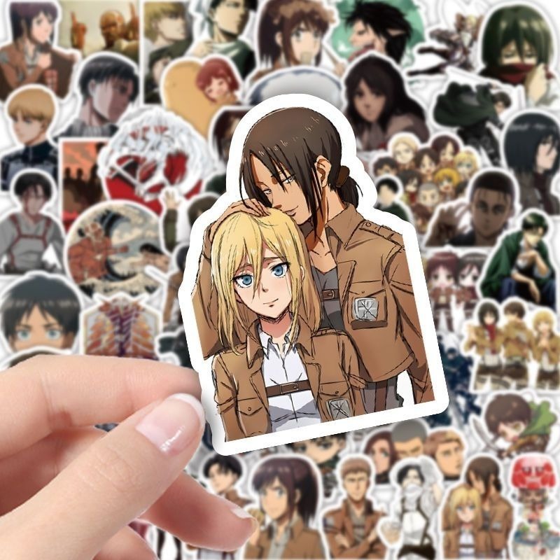 60Pcs Attack on Titan Anime St - Accessories Laptop avis et prix