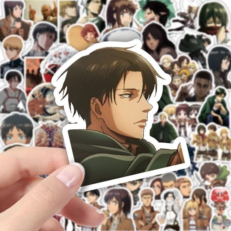 60Pcs Attack on Titan Anime St - Accessories Laptop avis et prix