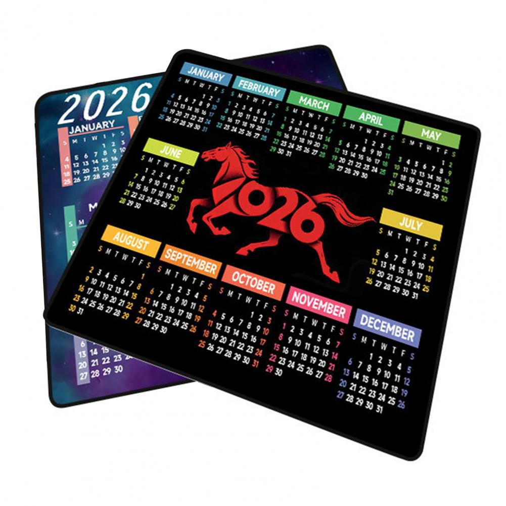 2026 Calendar Mouse Pad Waterp - Laptop Accessories For Office avis et prix