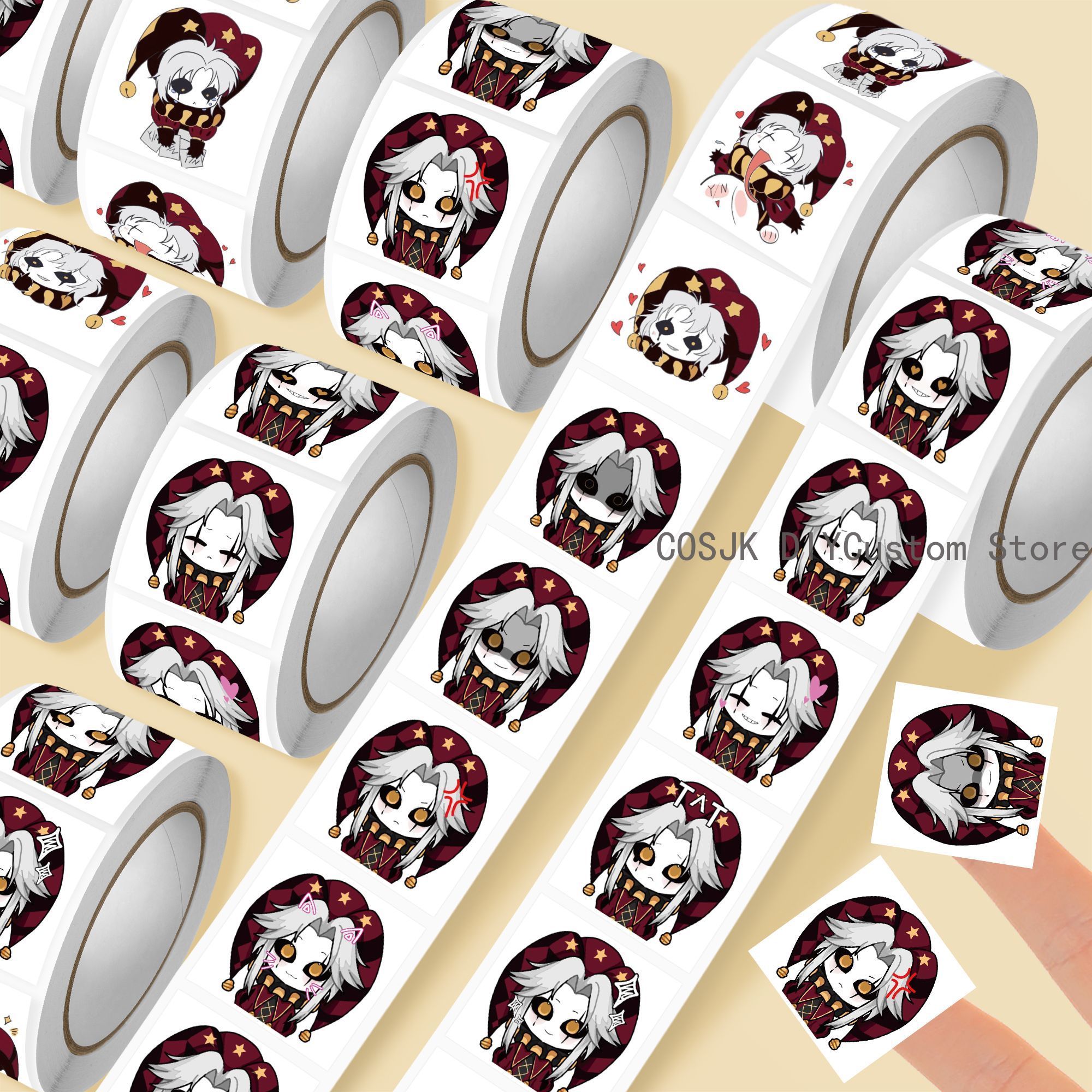 500Pc/Roll Anime Pierrot The F - Accessories Laptop avis et prix