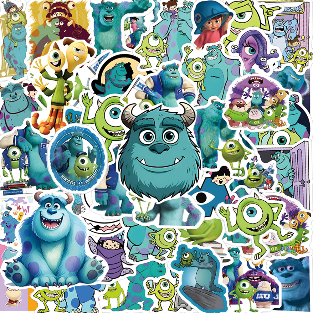 60pcs Disney Funny Anime Monst - Laptop Accessories Cool avis et prix