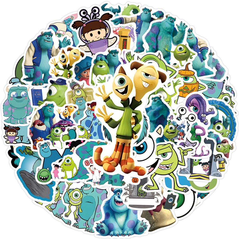 60pcs Disney Funny Anime Monst - Laptop Accessories Cool avis et prix
