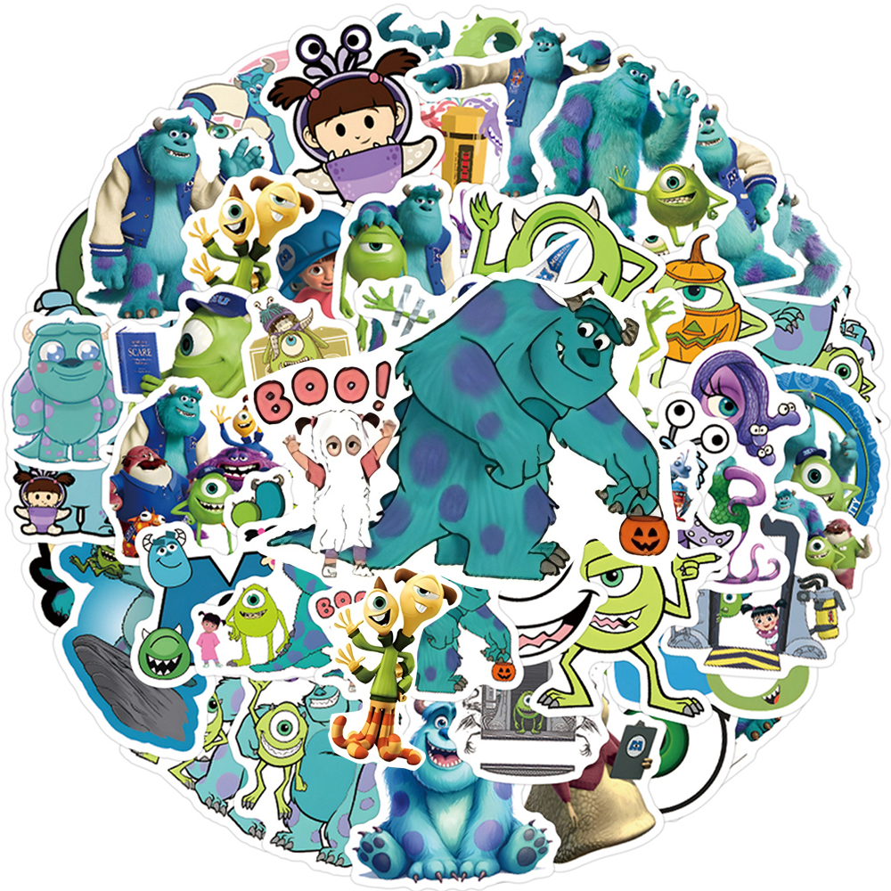 60pcs Disney Funny Anime Monst - Laptop Accessories Cool avis et prix