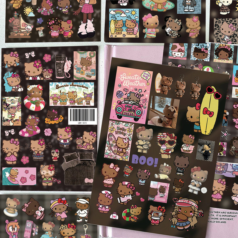 8pcs Hello Kitty Stickers 8 Sh - Laptop Accessories Cool avis et prix