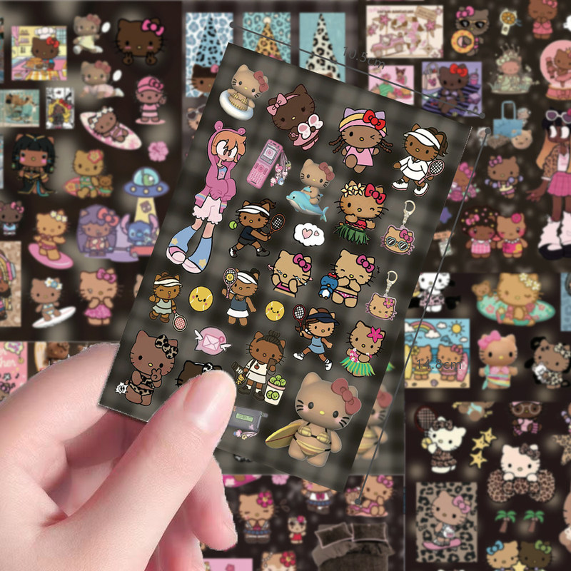 8pcs Hello Kitty Stickers 8 Sh - Laptop Accessories Cool avis et prix