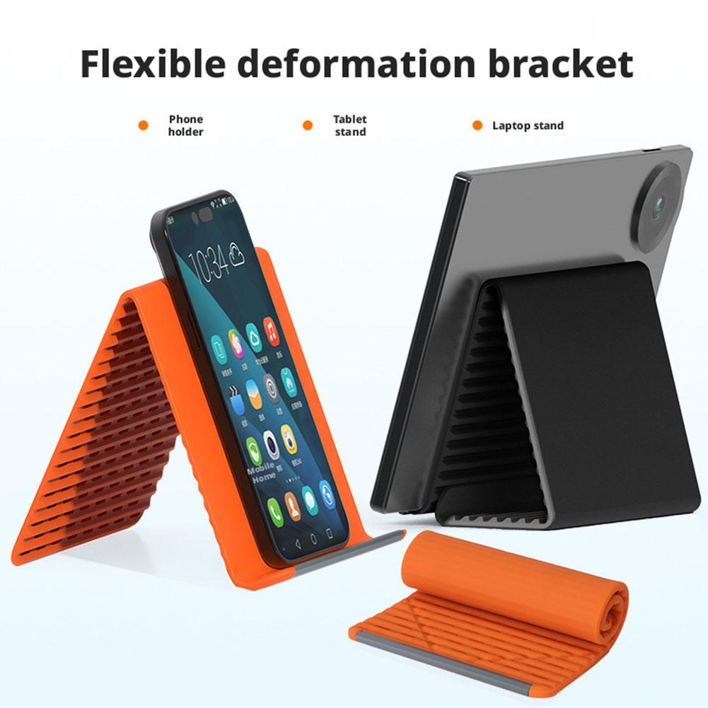 Flexible Folding Phone Holder  - Laptop Accessories For Office avis et prix