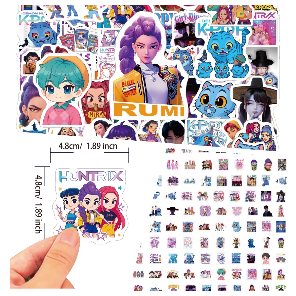 100 cartoon anime stickers are - Laptop Accessories For Office avis et prix