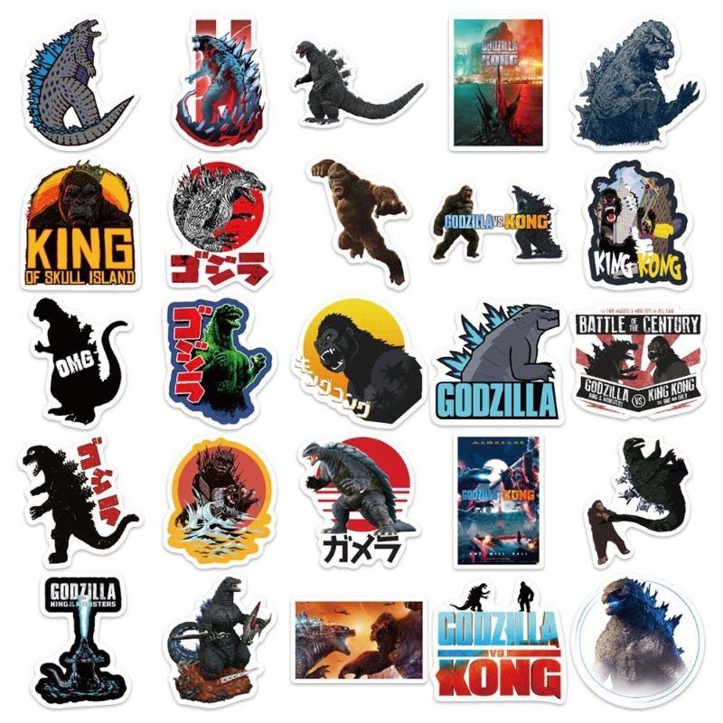 50pcs/set Movies Godzilla Vs.  - Accessories Laptop avis et prix
