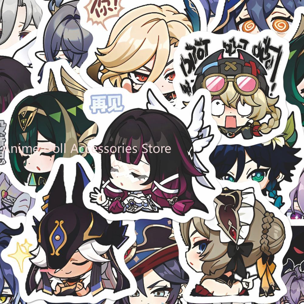 64PCS Genshin Impact Moon Maid - Accessories Laptop avis et prix